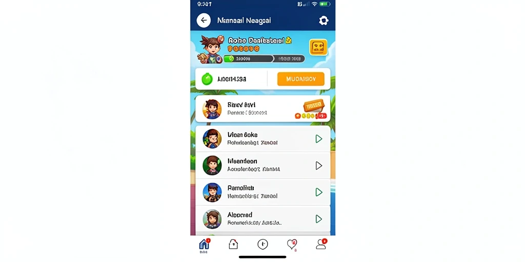 6rt - Fitur upgrade karakter yang fleksibel dan menarik.